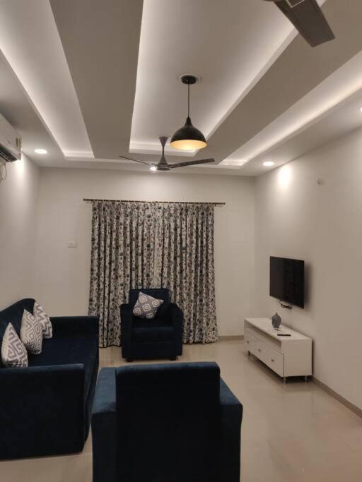 Chillx Comfort Stay 2Bhk Luxury Apt Arpora Exteriör bild